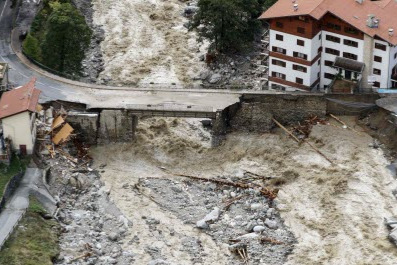 Saint-Barth - Inondations Alex ©AFP